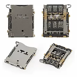 Роз'єм SIM-карти Samsung Galaxy A3 A300F / Galaxy A5 A500F - фото Роз'єм SIM-карти Samsung Galaxy A3 A300F / Galaxy A5 A500F
