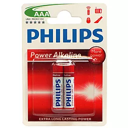Батарейки Philips AAA (R03) PowerLife 2шт (LR03P2B/97) - фото Батарейки Philips AAA (R03) PowerLife 2шт (LR03P2B/97)