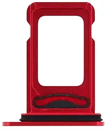 Держатель (лоток) Сим карты Apple iPhone 14 / iPhone 14 Plus Dual SIM Red - фото Держатель (лоток) Сим карты Apple iPhone 14 / iPhone 14 Plus Dual SIM Red