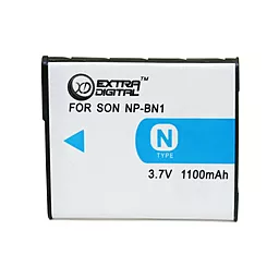Аккумулятор для фотоаппарата Sony NP-BN1 (1100 mAh) BDS2647 ExtraDigital