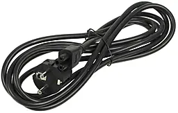 Кабель живлення CEE 7/7 - C5 3x0.75mm 3m black (PC-186 CEE7/7-IECC5CCA30) Merlion - фото Кабель живлення CEE 7/7 - C5 3x0.75mm 3m black (PC-186 CEE7/7-IECC5CCA30) Merlion