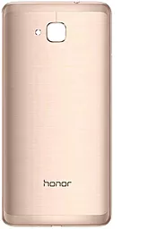Задняя крышка корпуса Huawei Honor 7 Lite (NEM-L21) / GT3 (NMO L-31) со стеклом камеры Original Gold
