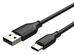 Кабель Cabletime USB-A - Type-C 15w 3a 1м cable Black (CA40H) - фото Кабель Cabletime USB-A - Type-C 15w 3a 1м cable Black (CA40H)