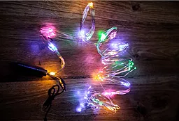 Світлодіодна гірлянда-водоспад BPNY 180LED (102979) 1.8м, 10.8W, 220V Multicolored - фото Світлодіодна гірлянда-водоспад BPNY 180LED (102979) 1.8м, 10.8W, 220V Multicolored