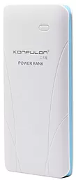 Повербанк Konfulon EDGE 2 10000 mAh White/Blue