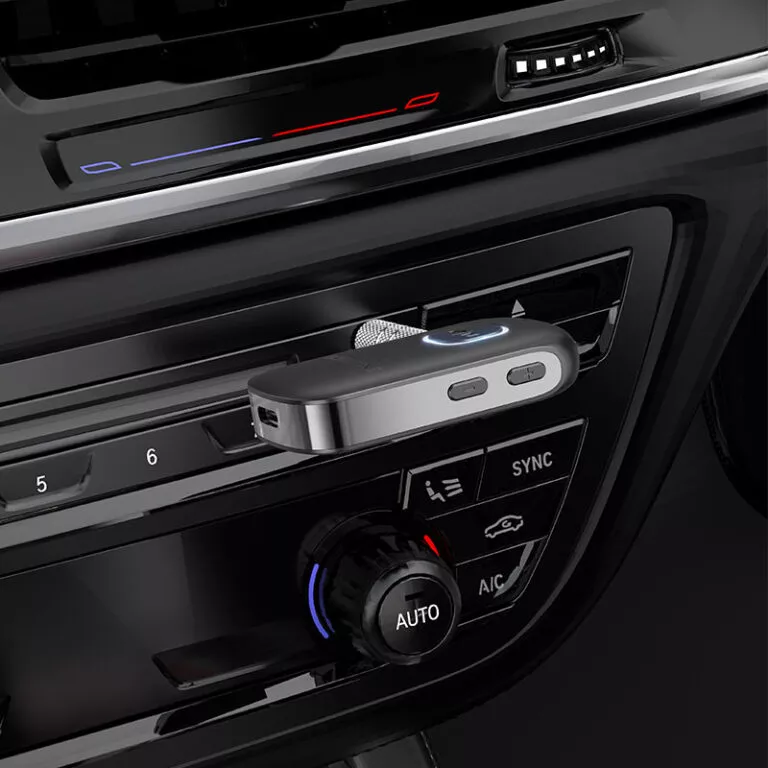 Bluetooth адаптер Borofone BC42 Car AUX BT Receiver Black - фото 7