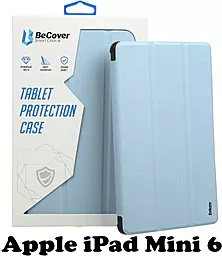 Чехол для планшета BeCover для Apple iPad mini 6 Light Blue (707523) - фото Чехол для планшета BeCover для Apple iPad mini 6 Light Blue (707523)