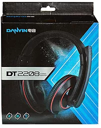 Навушники Somic Danyin DT-2208 Black/Red - мініатюра 3