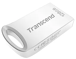 Флешка Transcend JetFlash 710 128GB USB 3.0 (TS128GJF710S) - фото Флешка Transcend JetFlash 710 128GB USB 3.0 (TS128GJF710S)