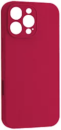 {"ru": "Чехол", "uk": "Чохол"} Silicone Case Full Camera для Apple iPhone 16 Pro Max Rose Red