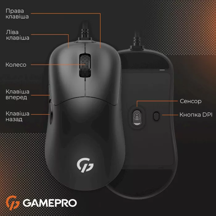 Компьютерная мышка GamePro GM690B Black - фото 7