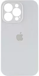 Чохол Silicone Case Full Camera для Apple iPhone 13 Pro Max  White
