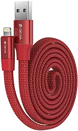 Кабель Devia Ring Y1 USB-A - Lightning 12w 2.4a 0.8м cable Red - фото Кабель Devia Ring Y1 USB-A - Lightning 12w 2.4a 0.8м cable Red