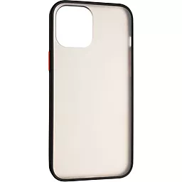 Чехол Gelius Bumper Mat Case Apple iPhone 12 Pro Max Black
