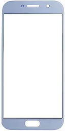 Корпусное стекло дисплея Samsung Galaxy A5 A520F 2017 (с OCA пленкой) (original) Blue
