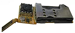 Конектор SIM-карти LG GX500 зі шлейфом та конектором камери - фото Конектор SIM-карти LG GX500 зі шлейфом та конектором камери