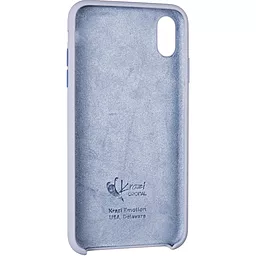 Чохол Krazi Soft Case для iPhone XS Max Lavender Gray - мініатюра 2