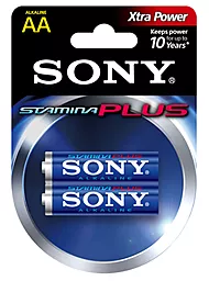 Батарейки Sony AA (LR6) Stamina Plus 2шт (6409721)