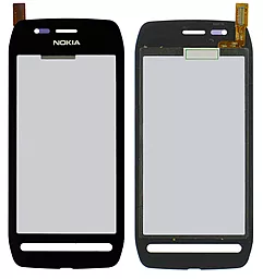 Сенсор (тачскрін) Nokia 603 (original) Black - фото Сенсор (тачскрін) Nokia 603 (original) Black