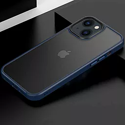 Чехол Epik TPU+PC Metal Buttons для Apple iPhone 13 mini (5.4") Синий - миниатюра 4