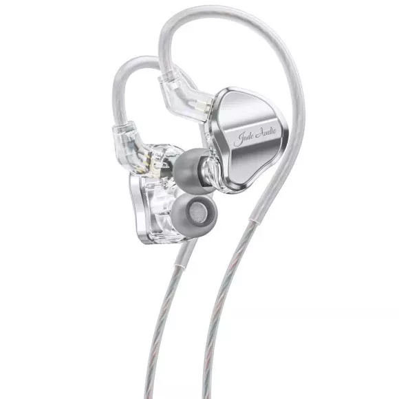 Навушники FiiO JD1 Silver - фото 3