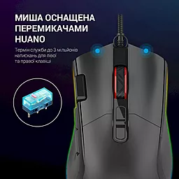 Компьютерная мышка GamePro GM385 Black - миниатюра 8 Компьютерная мышка GamePro GM385 Black - миниатюра 8