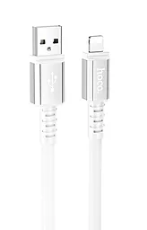 Кабель Hoco X85 Strength USB-A - Lightning 12w 2.4a 1м cable White
