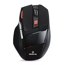 Комп'ютерна мишка REAL-EL RM-500 Gaming Black - фото Комп'ютерна мишка REAL-EL RM-500 Gaming Black
