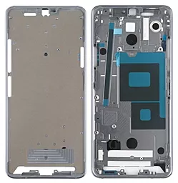 Рамка дисплея LG G7 ThinQ G710 New Platinum Gray - фото Рамка дисплея LG G7 ThinQ G710 New Platinum Gray