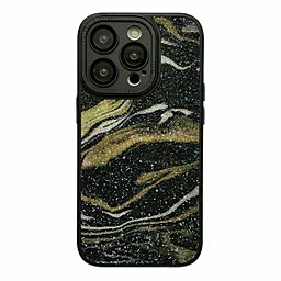Чохол 1TOUCH Glitter Marble Case для Apple iPhone 13 Pro Max Black - фото Чохол 1TOUCH Glitter Marble Case для Apple iPhone 13 Pro Max Black