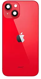 Задняя крышка корпуса Apple iPhone 14 Plus со стеклом камеры Red