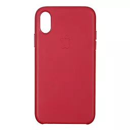 Чехол ArmorStandart Leather Case Apple iPhone XR Berry (OEM)