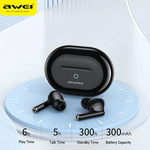 Навушники Awei T61 Black - фото 5