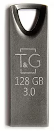 Флешка T&G 128GB 117 Metal Series Silver (TG117SL-128GB) - фото Флешка T&G 128GB 117 Metal Series Silver (TG117SL-128GB)