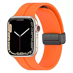 Сменный ремешок для умных часов Magic Lock для Apple Watch 38 mm, 40 mm, 41 mm Orange