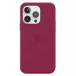 Чехол Apple Silicone Case Full для iPhone 14 Pro Max Rose Red