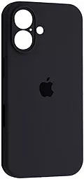Чехол Silicone Case Full Camera для Apple iPhone 16 Plus Elderberry - фото Чехол Silicone Case Full Camera для Apple iPhone 16 Plus Elderberry