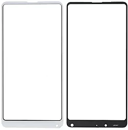 Корпусное стекло дисплея Xiaomi Mi Mix 2S White - фото Корпусное стекло дисплея Xiaomi Mi Mix 2S White