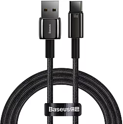 Кабель Baseus Tungsten Gold USB-A - Type-C 66w 6a 1м Huawei SCP cable Black (CATWJ-B01) - фото Кабель Baseus Tungsten Gold USB-A - Type-C 66w 6a 1м Huawei SCP cable Black (CATWJ-B01)