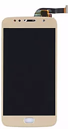 Дисплей Motorola Moto G5S (XT1790, XT1792, XT1793, XT1794, XT1795, XT1799-2) с тачскрином, Gold