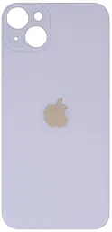 Задняя крышка корпуса Apple iPhone 14 Plus (big hole) Purple - фото Задняя крышка корпуса Apple iPhone 14 Plus (big hole) Purple