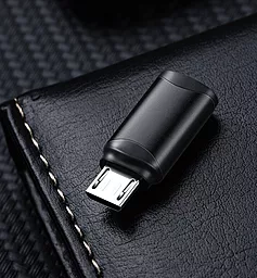 Адаптер-перехідник McDodo M-F micro USB -> USB Type-C Black (OT-7690) - мініатюра 7