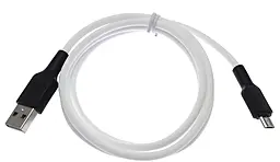 Кабель Earldom EC-154M USB-A - micro USB 12w 2.4a 1м cable White - миниатюра 2 Кабель Earldom EC-154M USB-A - micro USB 12w 2.4a 1м cable White - миниатюра 2