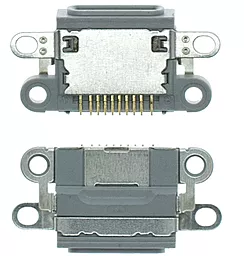 Разъём зарядки Apple iPhone 6 10 pin (Lightning) Space Gray - фото Разъём зарядки Apple iPhone 6 10 pin (Lightning) Space Gray