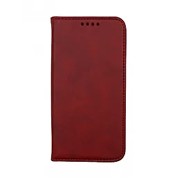 Чехол-книжка 1TOUCH Premium для Iphone 13 Pro (Dark Red)