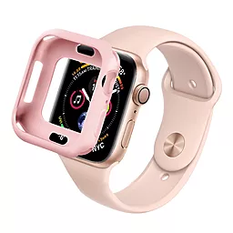 Чехол-накладка TPU Case For Apple Watch 4/5/6/SE 40mm Pink (CS7049-PK) - миниатюра 2