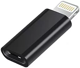 Адаптер-переходник EasyLife M-F Lightning -> USB Type-C Black - фото Адаптер-переходник EasyLife M-F Lightning -> USB Type-C Black