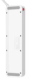 Мережевий фільтр (подовжувач) LDNio SC5006 Universal Outlet 2500W White - мініатюра 6