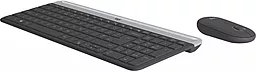 Комплект (клавиатура+мышка) Logitech MK470 Wireless Slim Graphite (920-009206, 920-009204) - миниатюра 4