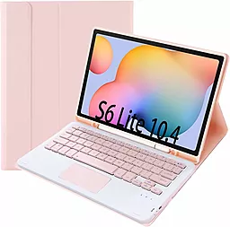 Чехол для планшета BeCover TouchPad с безпроводной клавиатурой для Samsung Galaxy Tab S6 Lite Pink (712365) - фото Чехол для планшета BeCover TouchPad с безпроводной клавиатурой для Samsung Galaxy Tab S6 Lite Pink (712365)